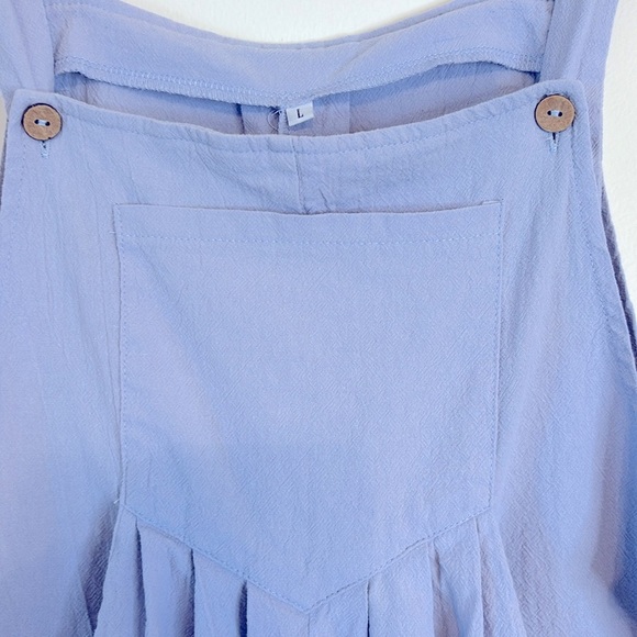 YicjSshi Women's Solid Color Sleeveless Jumpsuit - Picture 3 of 6